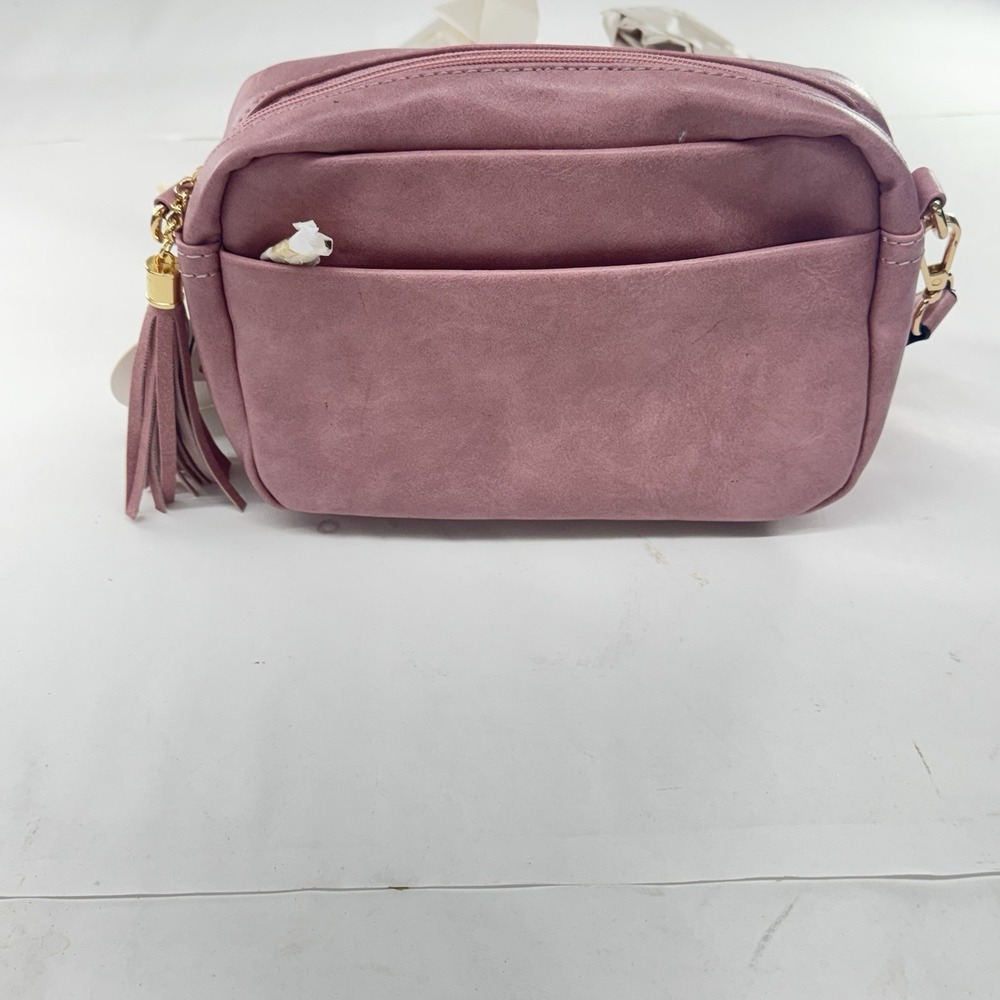 La Miel. Belt Bag/Crossbody/Fanny Pack - Color Atlas Pink (NWT)